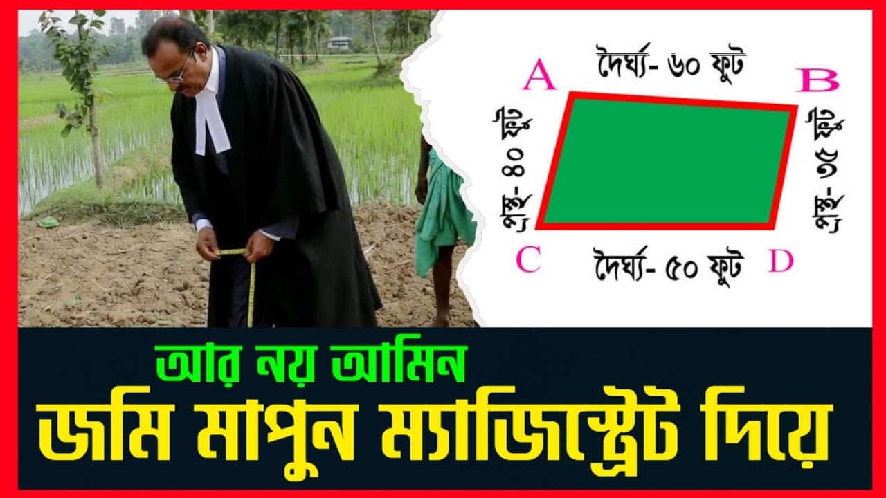 জমি মাপা