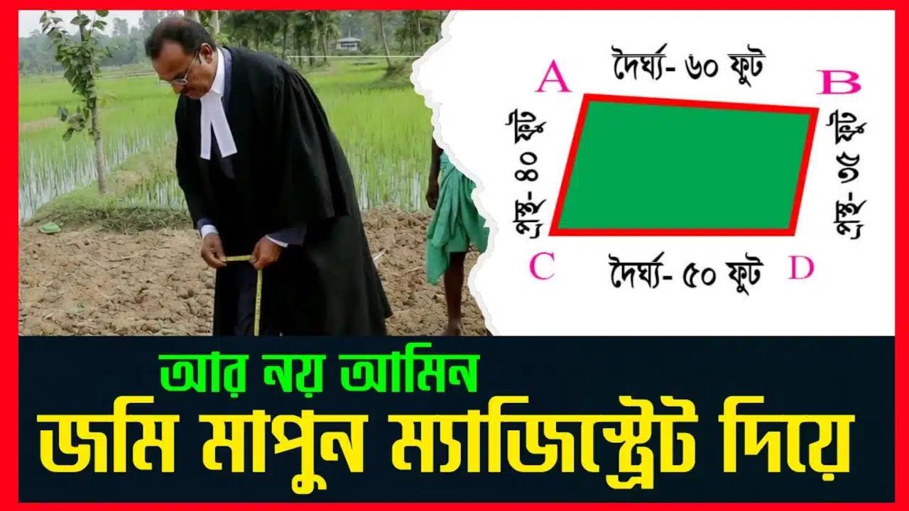 জমি মাপা