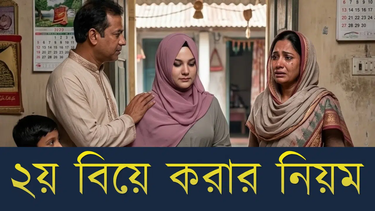 ২য় বিয়ে করার নিয়ম